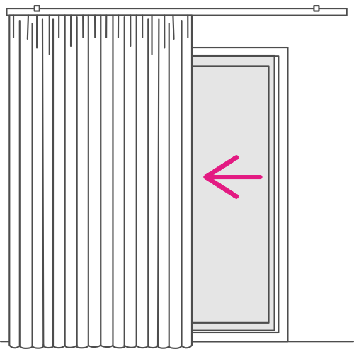 Cortina Wave Soft Blackout 100% e Linho Gizé, Sob Medida