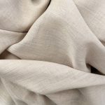 Cortina Prega Macho Sob Medida em Gaze de Linho Pesado (Com Forro de Microfibra) – Branca, Off White, Bege e Cinza