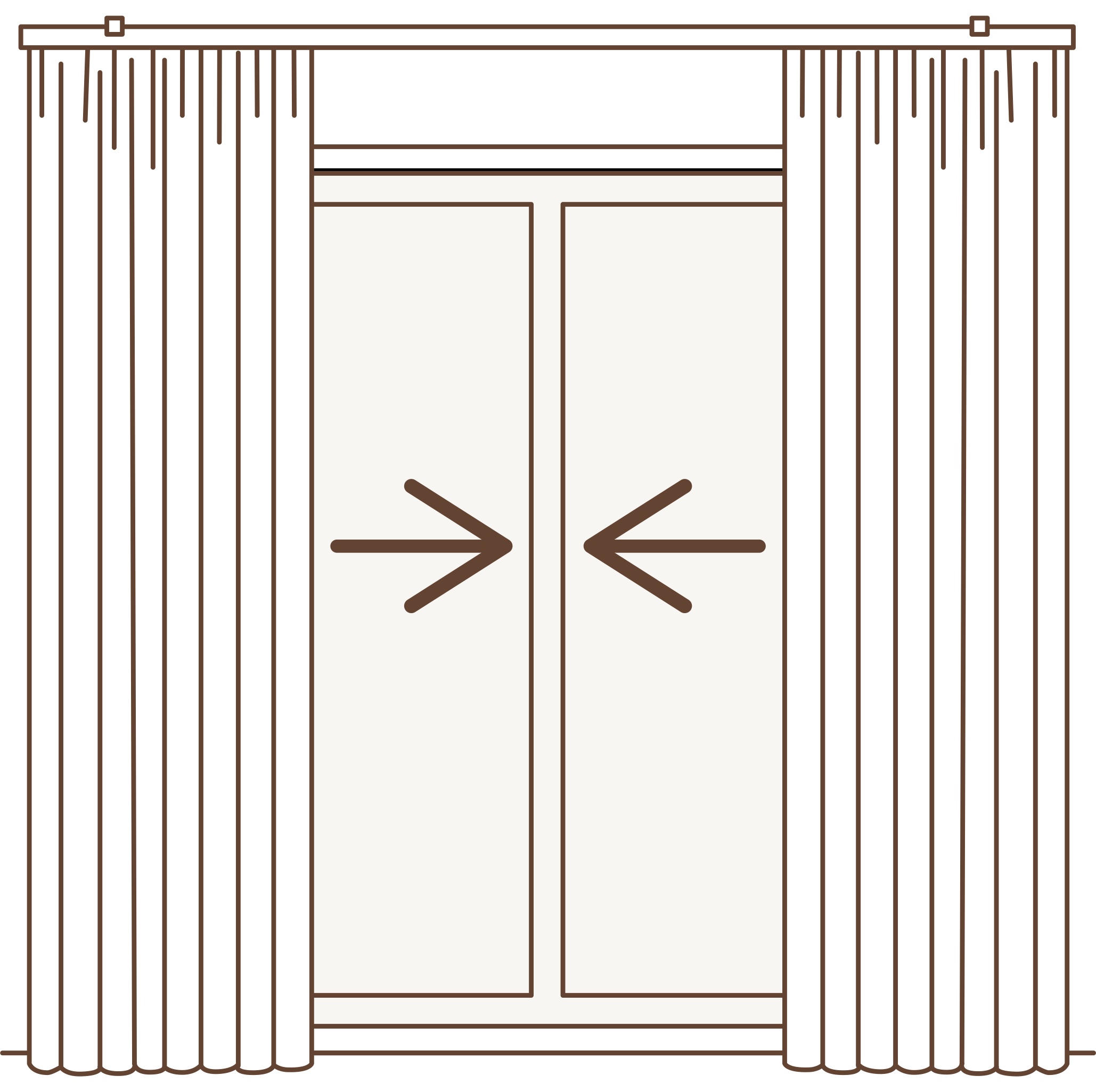 Cortina Prega Macho Blackout 100% e Linho Gizé, Sob Medida