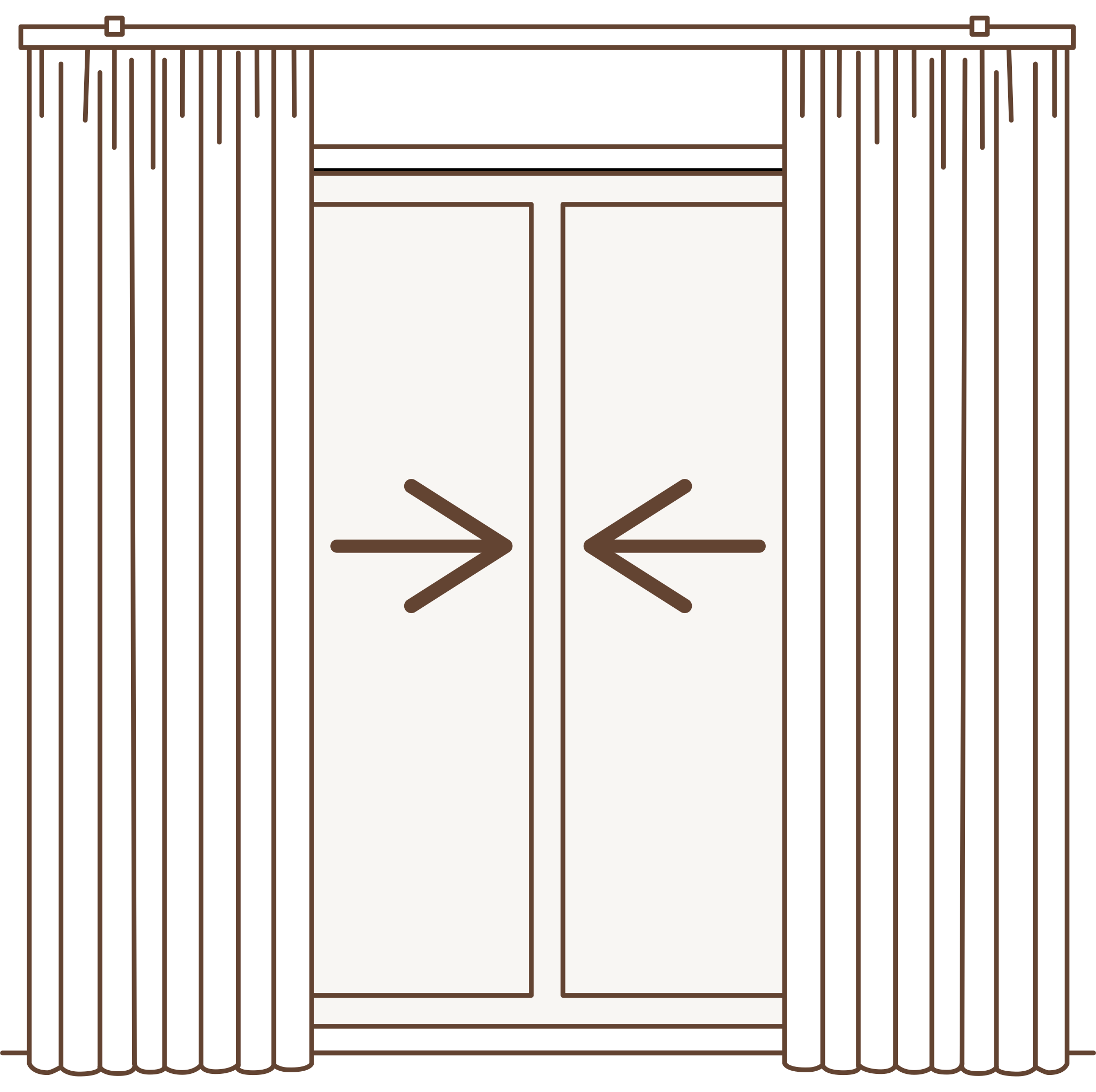 Cortina Wave Soft Translúcida, Linho Flamê Pesado, Sem Forro, Sob Medida