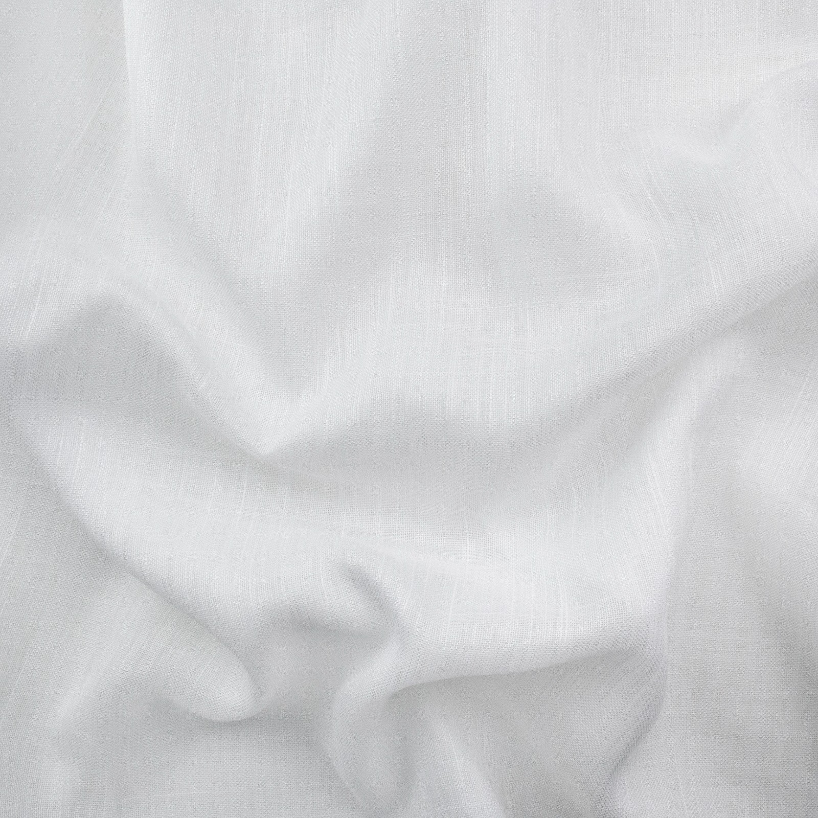 Cortina Prega Macho Sem Forro, Translúcida, Linho Flamê Pesado, Sob Medida