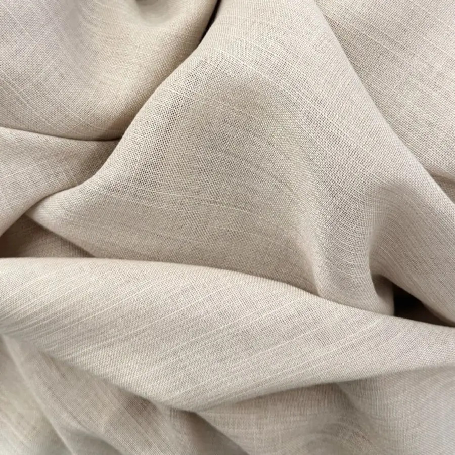 Cortina Wave Soft Translúcida, Linho Flamê Pesado, Sem Forro, Sob Medida